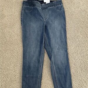 Chico's Perfect Stretch Nicky Jegging Women's 3/16 Regular
Rimini blue.